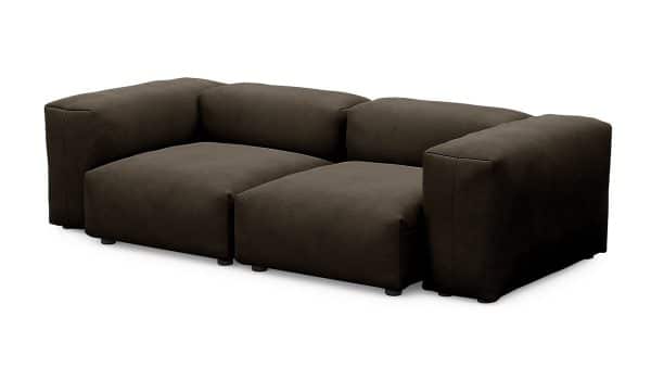 Диван Фиджи двухсекционный (малый) Velutto 23