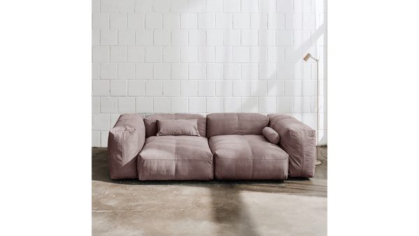 Диван Фиджи двухсекционный (малый) Velutto 37 Нераскладной (231х116х62см) — изображение 2