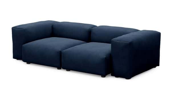 Диван Фиджи двухсекционный (малый) Velutto 54