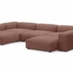 Диван Фиджи (П-образный) Cilium Coral