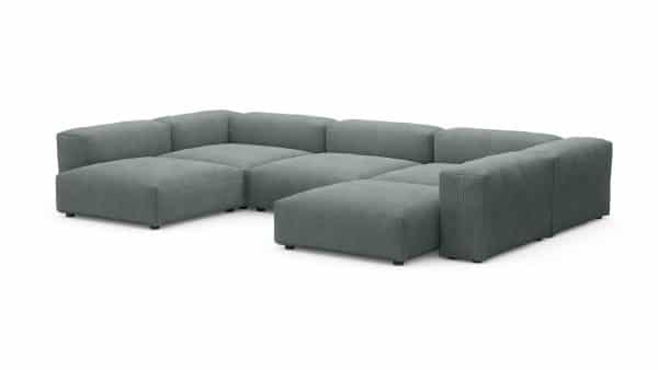 Диван Фиджи (П-образный) Cilium Steel