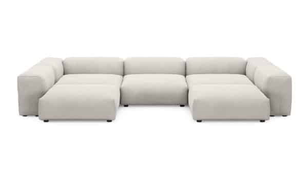 Диван Фиджи (П-образный) Vivaldi 01 Нераскладной (378х242х62см) — изображение 2