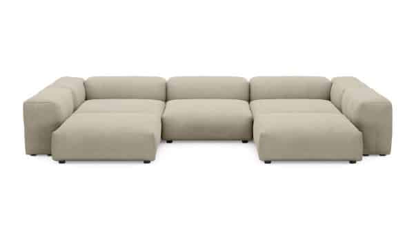 Диван Фиджи (П-образный) Vivaldi 04 Нераскладной (378х242х62см) — изображение 2