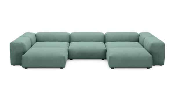 Диван Фиджи (П-образный) Vivaldi 10 Нераскладной (378х242х62см) — изображение 2