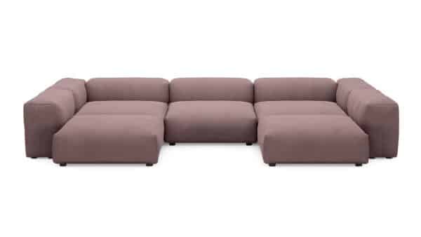 Диван Фиджи (П-образный) Vivaldi 28 Нераскладной (378х242х62см) — изображение 2