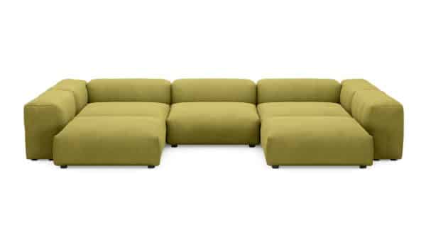 Диван Фиджи (П-образный) Vivaldi 33 Нераскладной (378х242х62см) — изображение 2