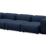 Диван Фиджи трехсекционный Velutto 54