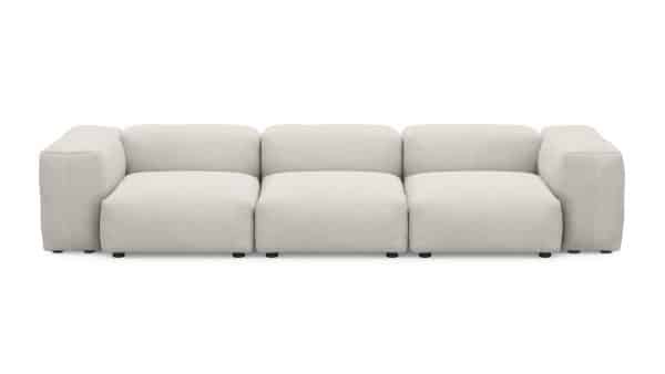 Диван Фиджи трехсекционный Vivaldi 01 Нераскладной (315х116х62см) — изображение 3