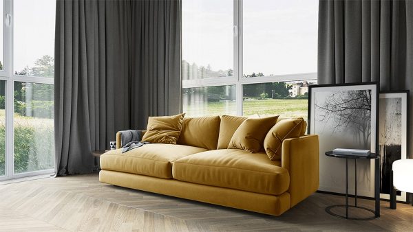 Диван Ибица Velutto 56 Еврокнижка (215х116х93см) — изображение 2