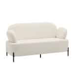 Диван Кэнди ткань букле белый