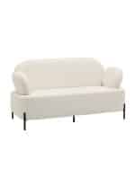 Диван Кэнди ткань букле белый