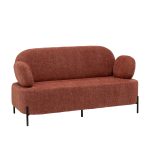 Диван Кэнди ткань букле коралловый