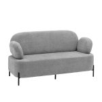 Диван Кэнди ткань букле светло-серый