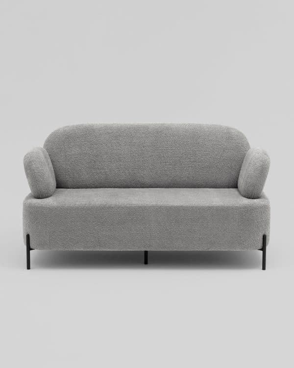 Диван Кэнди ткань букле светло-серый — изображение 3