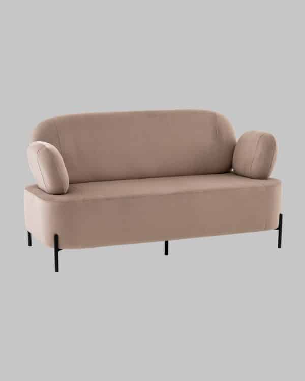 Диван Кэнди велюр светло-серый — изображение 2