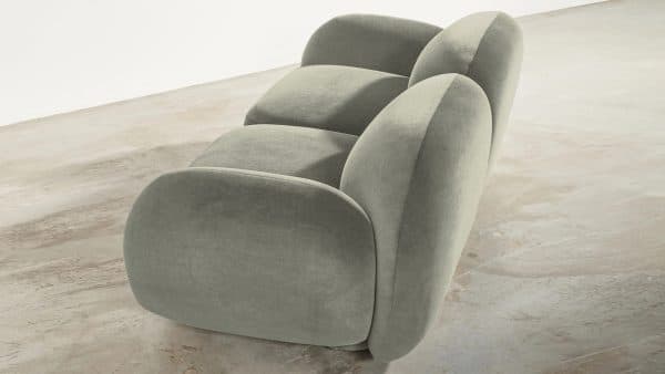 Диван Мальдивы двухсекционный Andria Delta 55 Нераскладной (172х82х73см) — изображение 3