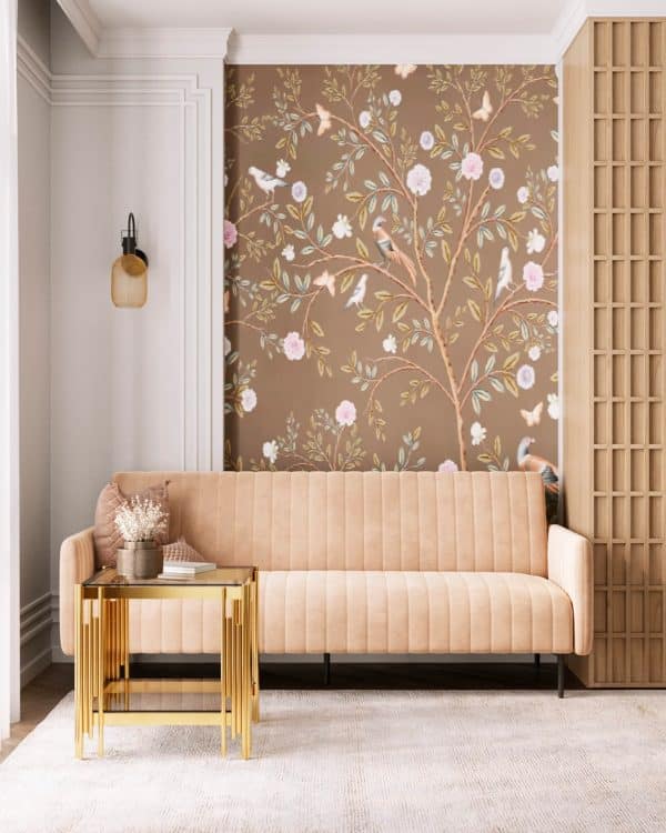 Диван прямой Дрезден велюр бежевый — изображение 3