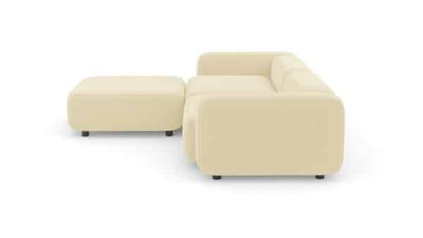 Диван с оттоманкой Баббл Vivaldi 03 Нераскладной (273х221х62см) — изображение 3