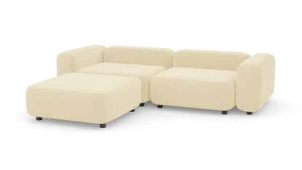 Диван с оттоманкой Баббл Vivaldi 03