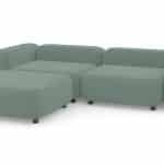 Диван с оттоманкой Баббл Vivaldi 10