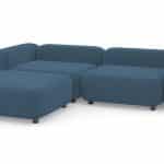 Диван с оттоманкой Баббл Vivaldi 13