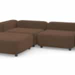 Диван с оттоманкой Баббл Vivaldi 23