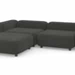 Диван с оттоманкой Баббл Vivaldi 37