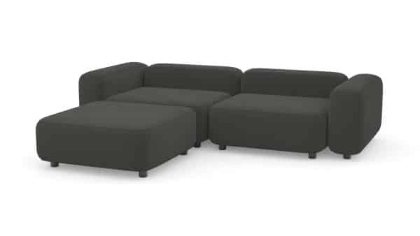 Диван с оттоманкой Баббл Vivaldi 37