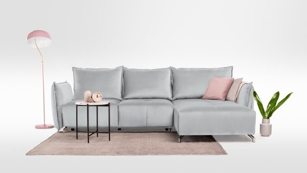 Диван с оттоманкой Дельта Лайт Vivaldi 06 Еврокнижка (325х186х100см) — изображение 2