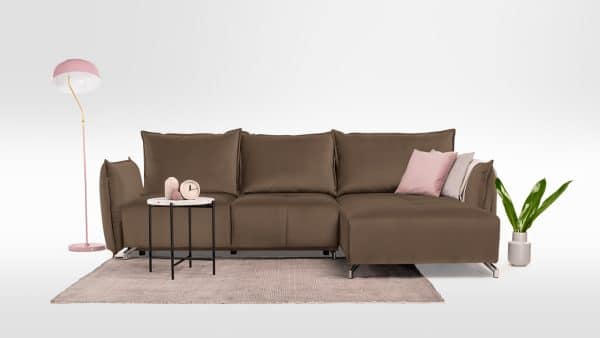 Диван с оттоманкой Дельта Лайт Vivaldi 23 Еврокнижка (325х186х100см) — изображение 2