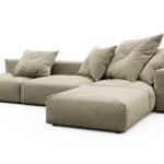 Диван с оттоманкой Фиджи (большой) Vivaldi 04