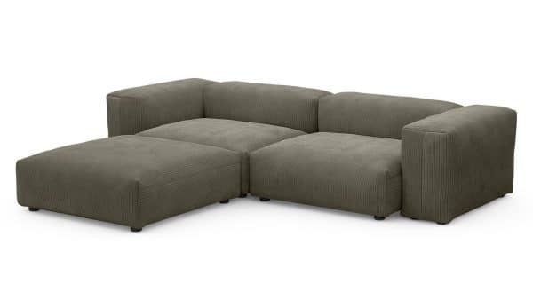 Диван с оттоманкой Фиджи Cilium Brown