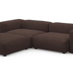 Диван с оттоманкой Фиджи Cilium Chocolate