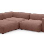 Диван с оттоманкой Фиджи Cilium Coral