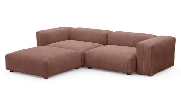 Диван с оттоманкой Фиджи Cilium Coral