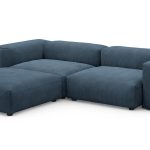 Диван с оттоманкой Фиджи Cilium Indigo