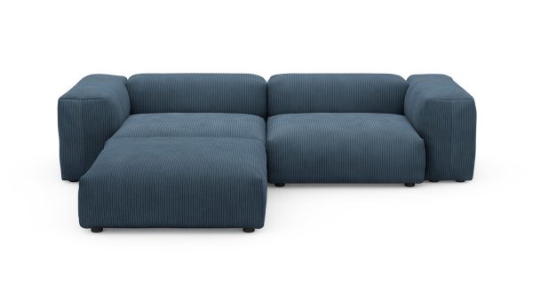Диван с оттоманкой Фиджи Cilium Indigo Нераскладной (273х221х62см) — изображение 3