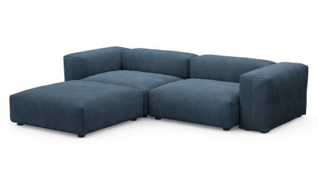 Диван с оттоманкой Фиджи Cilium Indigo