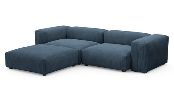 Диван с оттоманкой Фиджи Cilium Indigo