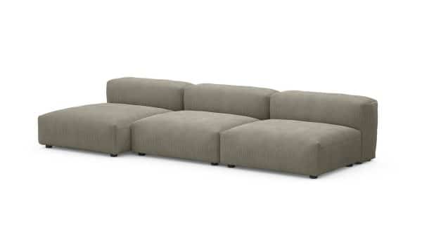 Диван с оттоманкой Фиджи (малый) Cilium Brown