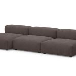 Диван с оттоманкой Фиджи (малый) Cilium Chocolate
