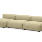 Диван с оттоманкой Фиджи (малый) Cilium Cream