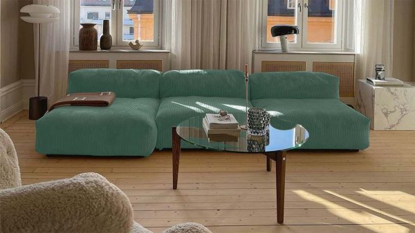 Диван с оттоманкой Фиджи (малый) Cilium Forest Нераскладной (315х137х62см) — изображение 2