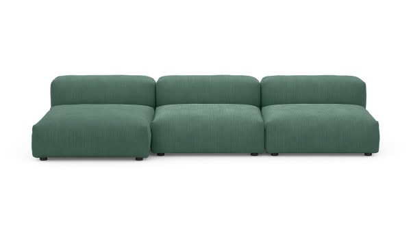 Диван с оттоманкой Фиджи (малый) Cilium Forest Нераскладной (315х137х62см) — изображение 3