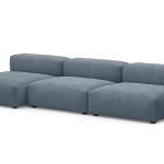 Диван с оттоманкой Фиджи (малый) Cilium Indigo