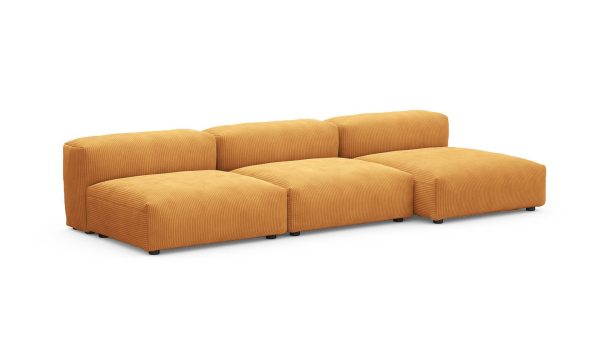 Диван с оттоманкой Фиджи (малый) Cilium Umber Нераскладной (315х137х62см) — изображение 3