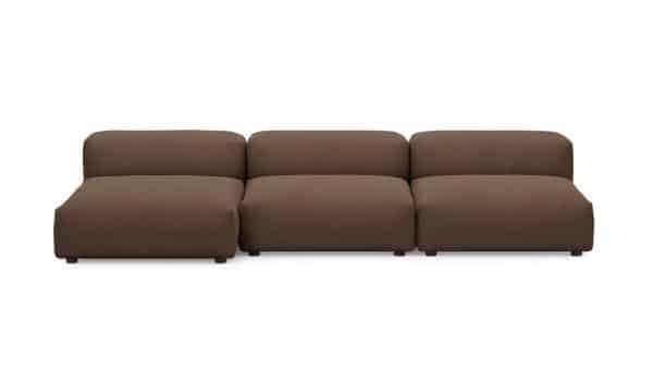 Диван с оттоманкой Фиджи (малый) Vivaldi 23 Нераскладной (315х137х62см) — изображение 2