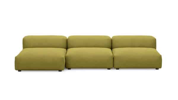 Диван с оттоманкой Фиджи (малый) Vivaldi 33 Нераскладной (315х137х62см) — изображение 2