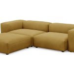 Диван с оттоманкой Фиджи Velutto 56