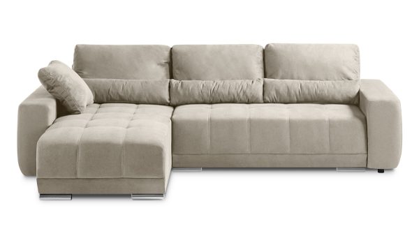 Диван с оттоманкой Наби Лайт Vivaldi 04 Еврокнижка (251х155х90см) — изображение 3